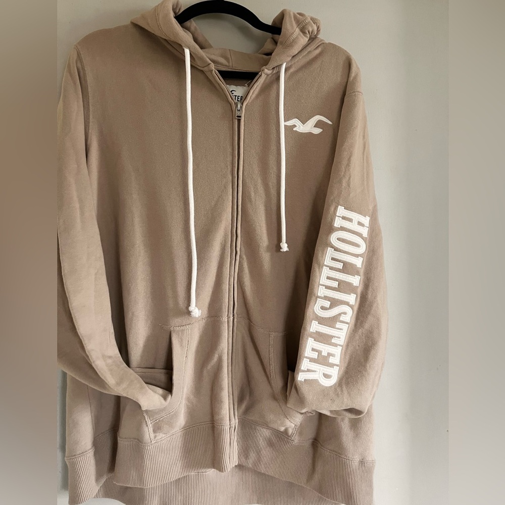 Hollister zip up hoodie buttery soft